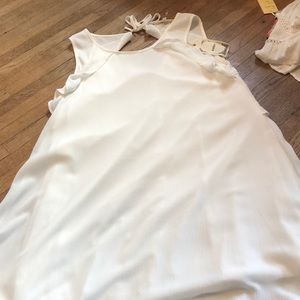 White dress